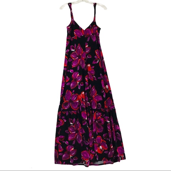 Allen B by Allen Schwartz Floral Print Maxi Dress - Picture 8 of 11
